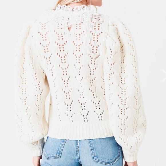 New -Sea
Patrizia Lace Combo Sweater - Picture 4 of 14